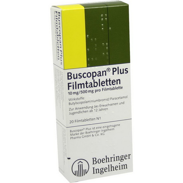 Buscopan таблетки для чего