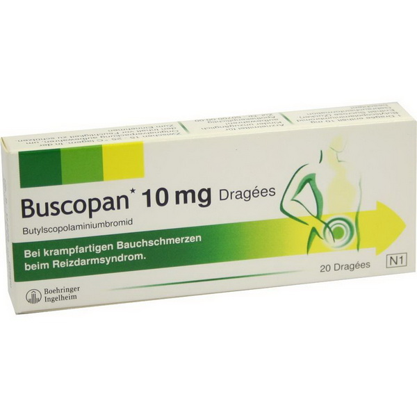 Buscopan таблетки для чего