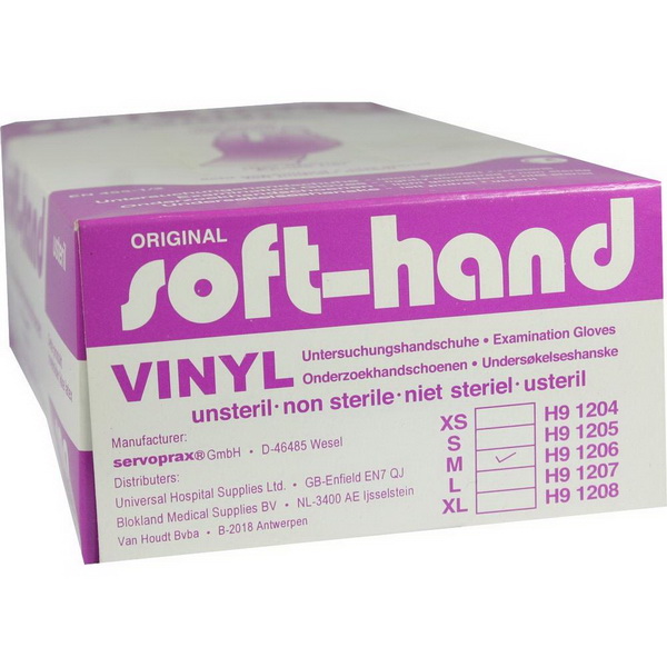 4 Holthaus Medical Einmalhandschuhe YPSIMED Vinyl weiß, Bei OTTO